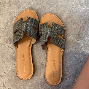 Rhinestone Sandals